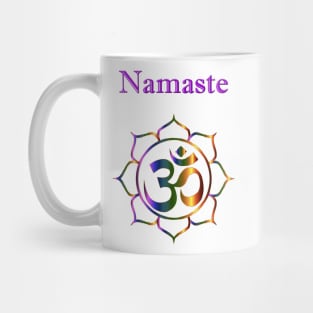 Namaste Yoga and Meditation Design Mug